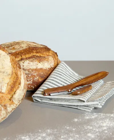 Nambe Breaking Bread Proofing Basket & Lame, Set Of Two In Multi