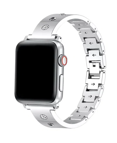 Posh Tech Cambell Stainless Steel Bracelet Band For Apple Watch In Metallic