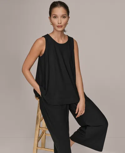 Donna Karan Weekend Women's Pull-on Top In Black