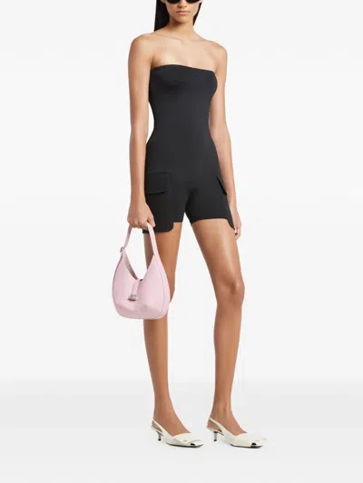 Courrèges Small Logo-buckle Shoulder Bag In Pattern