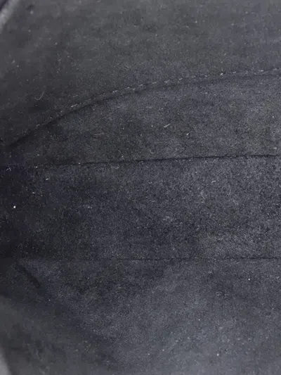 Pre-owned Louis Vuitton Multi Pochette Accessoires Monogram Empreinte Giant Crossbody Bag In Black