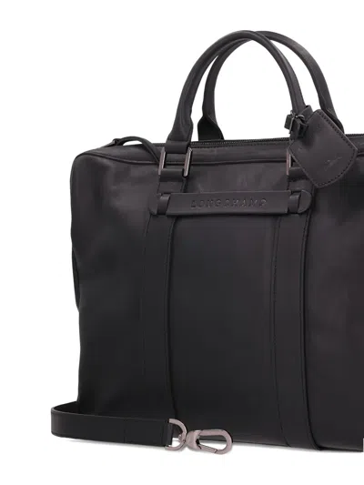 Longchamp 3d Briefcase In Pink