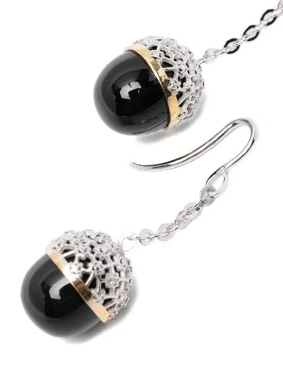 Totême Lace Drops Silver In Silver