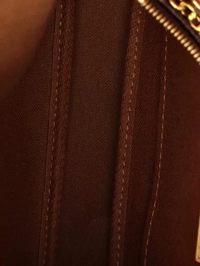 Pre-owned Louis Vuitton Multi Pochette Accessoires Monogram Canvas Crossbody Bag In Brown