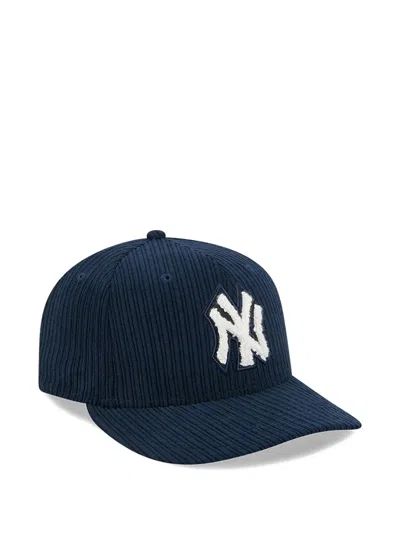 New Era New York Yankees Corduroy Appliqué Hat In Blue