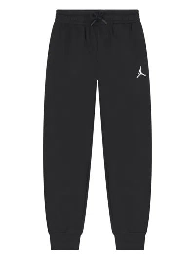 Nike Jordan Logo Track Pants In Black
