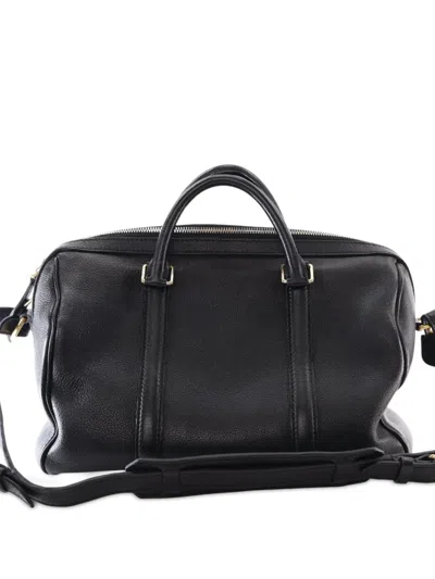 Pre-owned Louis Vuitton 2014 Sofia Coppola Veau Cachemire Sc Mm Satchel In Black