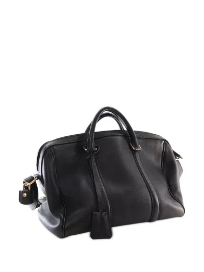 Pre-owned Louis Vuitton 2014 Sofia Coppola Veau Cachemire Sc Mm Satchel In Black