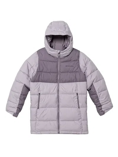 Columbia Pike Lake™ Hooded Colour-block Jacket In Purple