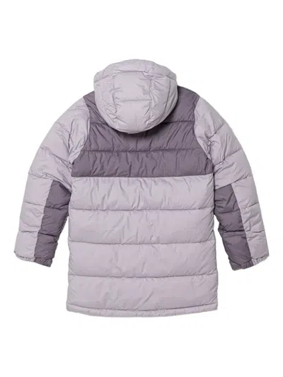 Columbia Pike Lake™ Hooded Colour-block Jacket In Purple