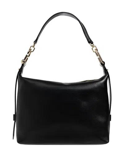 Furla Small Tonie Leather Tote Bag In Orange