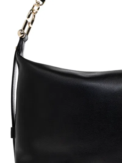 Furla Small Tonie Leather Tote Bag In Orange