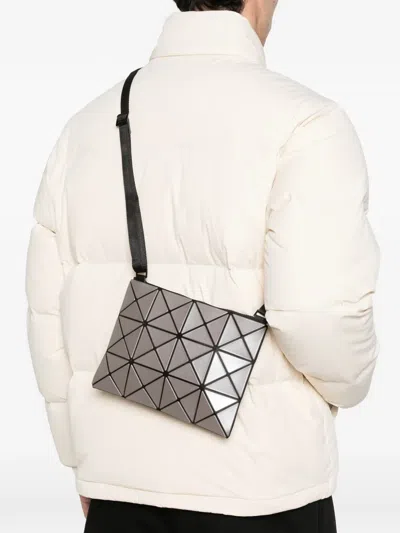 Bao Bao Issey Miyake Lucent Metallic-effect Messenger Bag In Orange
