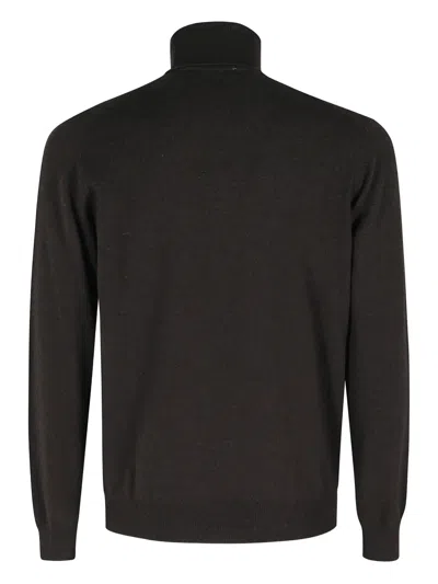 Filippo De Laurentiis Halterneck Sweater In Brown