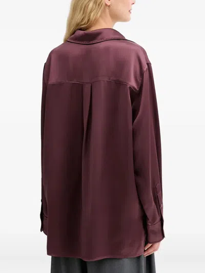 Isabelle Blanche Tie-neck Shirt In Animal Print