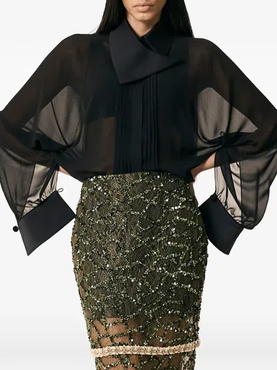 V:pm Atelier Cosette Top In Black