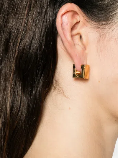 EMPIRE LOGO雕刻小号耳环