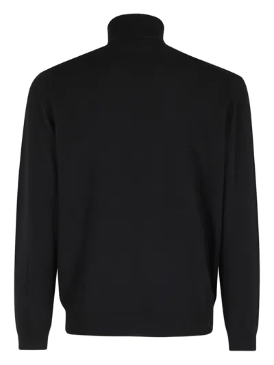 Filippo De Laurentiis Roll-neck Sweater In Black