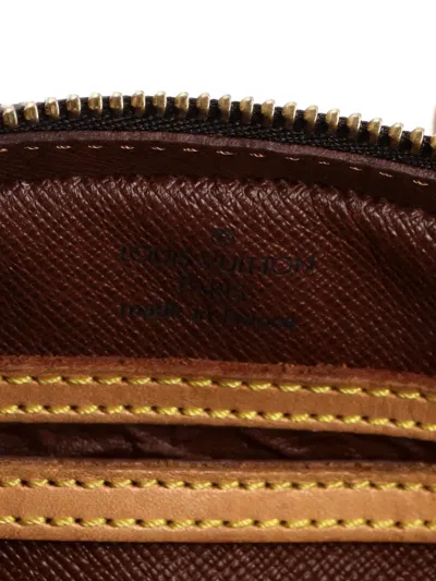 Pre-owned Louis Vuitton Blois Handbag Monogram Canvas Crossbody Bag In Brown