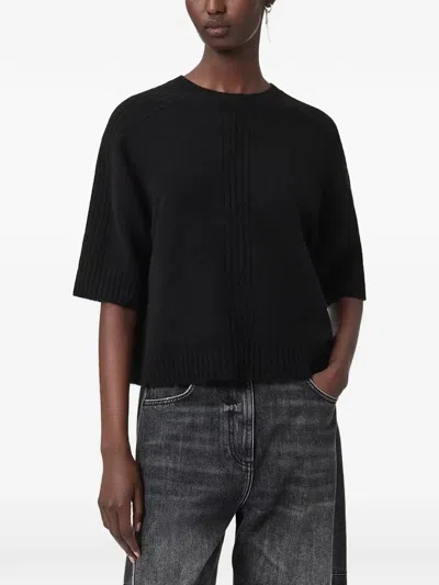 Allsaints Nix Round-neck Sweater In Multi