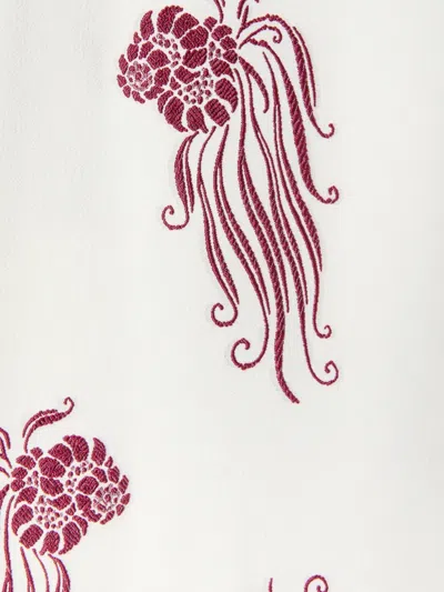 La Doublej Iris Floral-print Shirt In Multi