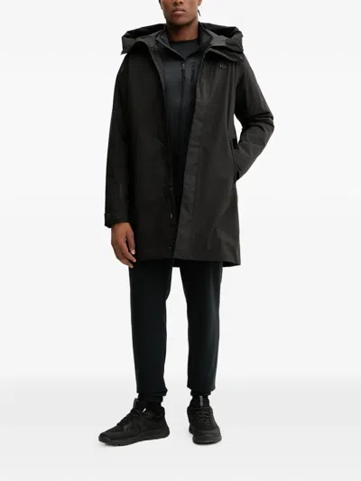 Helly Hansen Munich Raincoat In Black