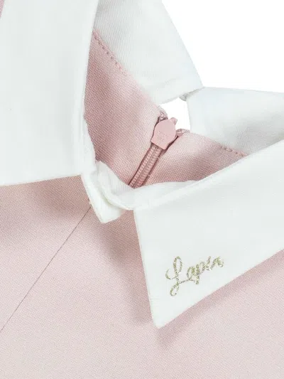 Lapin House Star-embellished Dress In Pink