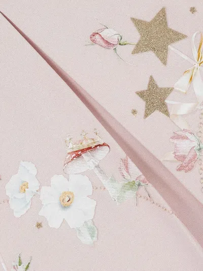 Lapin House Star-embellished Dress In Pink