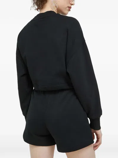 Hugo Boss Logo-detail Drawstring Sweatshirt In Multi