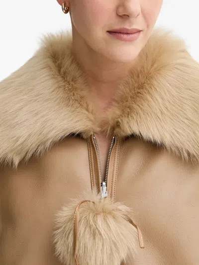 By Malene Birger Reversible Jacket In Neutral