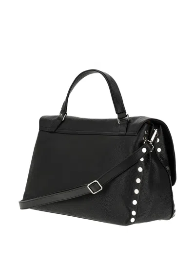 Zanellato Postina® Studded Borsa Tote Bag In Black