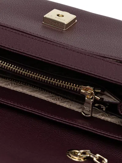 Patrizia Pepe Leather Shoulder Bag In Pattern