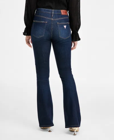 Guess Women's Sexy High-rise Flare-leg Jeans In Blue