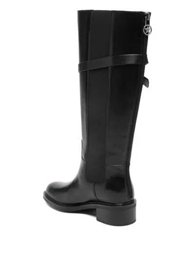 Marc Ellis 40mm Buckle Strap Boots In Black