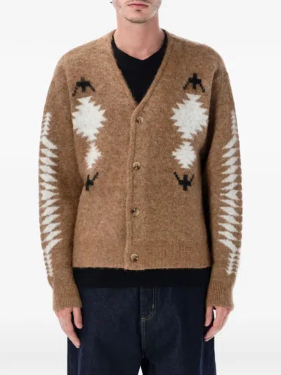 Pendleton Spider Rock Cardigan In Brown