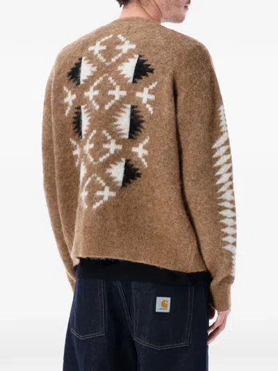 Pendleton Spider Rock Cardigan In Brown