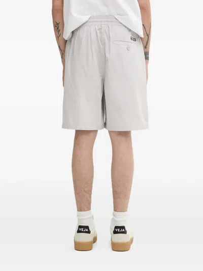 A Bathing Ape One Point Ctn Drawstring Shorts In Gray
