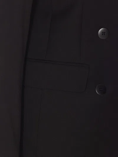 Max Mara Double-breasted Vadere Jacket In Black