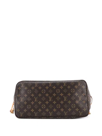 Pre-owned Louis Vuitton Neverfull Monogram Canvas Gm Tote Bag In Brown