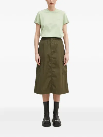 Y-3 Logo Short-sleeve T-shirt In Green