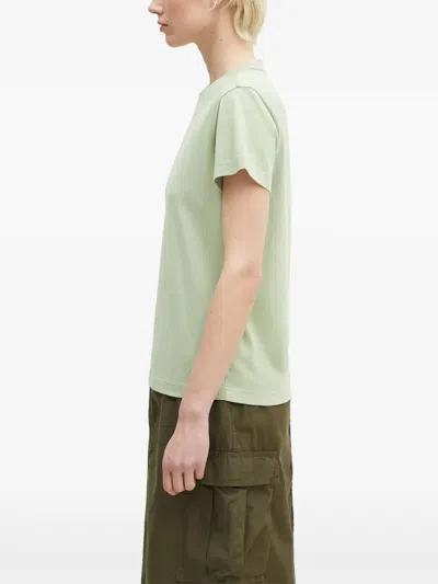 Y-3 Logo Short-sleeve T-shirt In Green
