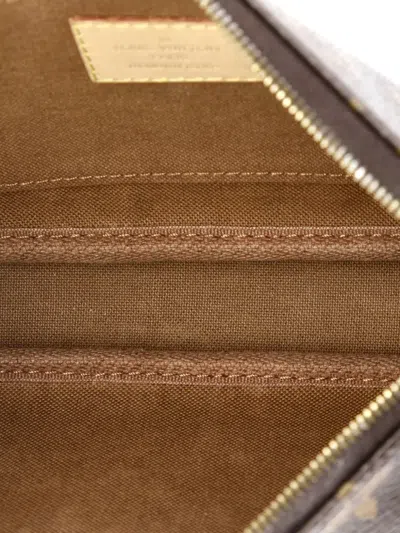 Pre-owned Louis Vuitton Multi Pochette Accessoires Monogram Canvas Crossbody Bag In Brown