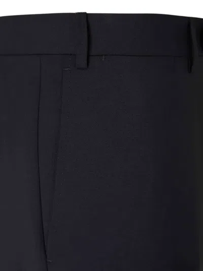 Canali Lapel Two-button Suit In Blue