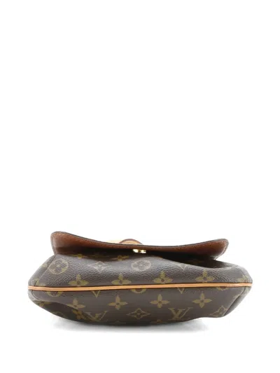 Pre-owned Louis Vuitton Musette Salsa Handbag Monogram Canvas Pm Shoulder Bag In Brown