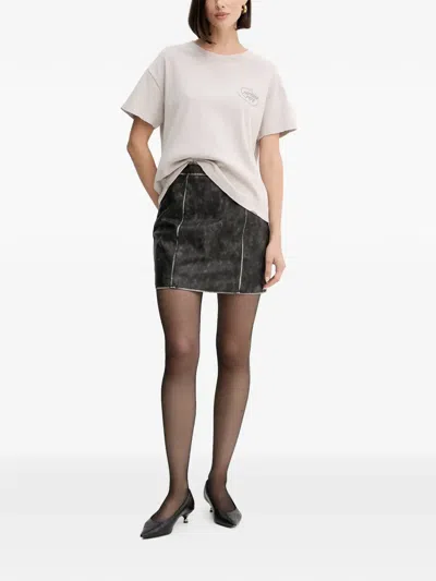 Patrizia Pepe Logo-print T-shirt In White