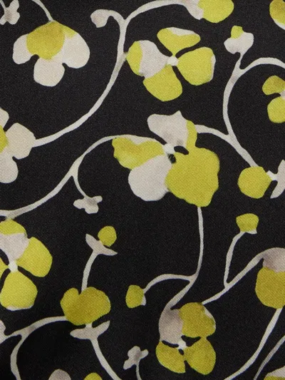 La Doublej Sporty Tie-detail Mini Dress In Black