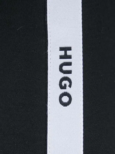 Hugo Boss Cut-out Logo-tape Mini Dress In Animal Print