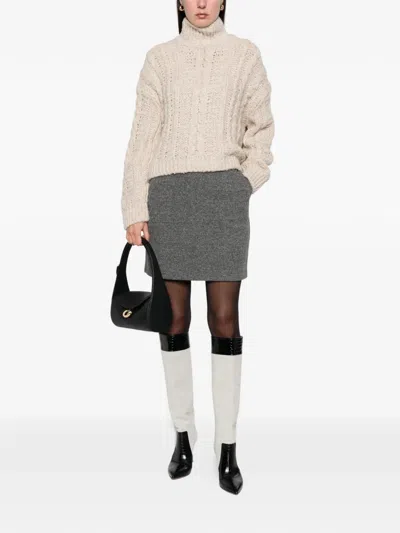 Marc O'polo Cotton Mini Skirt In Multi