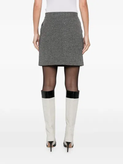 Marc O'polo Cotton Mini Skirt In Multi