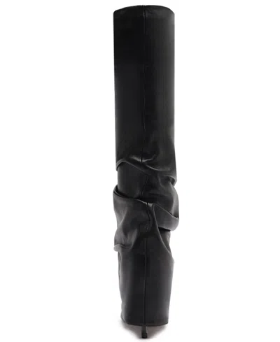 Schutz Mikki Up Cloak Boots Preto In Multi